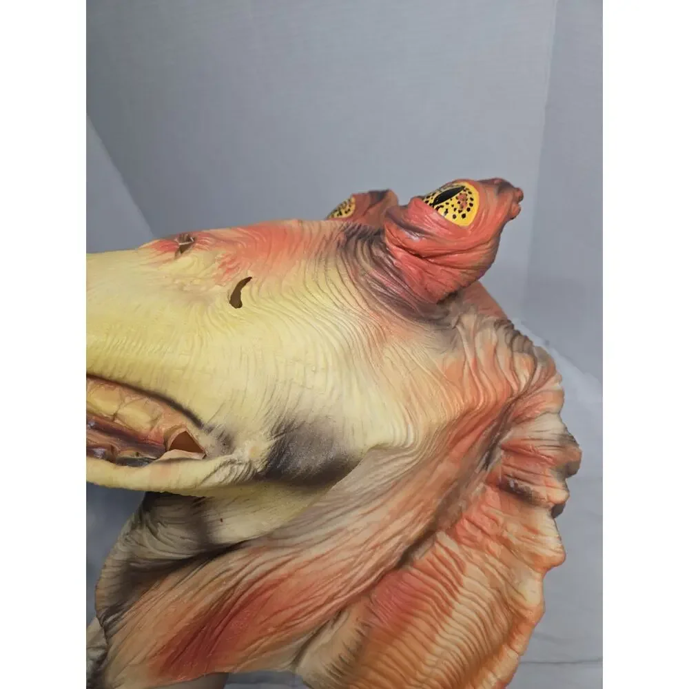 Lucasfilms Ltd Star Wars Jar Jar Binks Costume Mask Rubber PVC Episode 1 - VTG